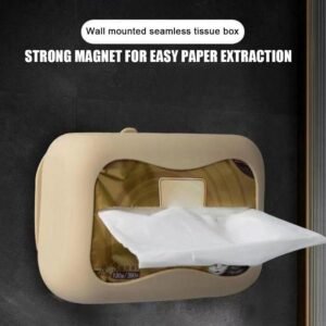 Silicone Suction Tissue Box Non Slip Tissue Holder with Suction Base for Bathroom Kitchen and Office - Image 6