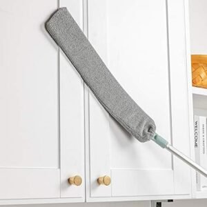 Microfiber Flexible Mop Bendable Cleaning Mop for Floor Ceiling and Wall Cleaning Household Cleaning Tool - Image 2