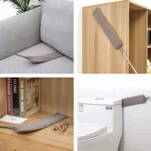 Microfiber Flexible Mop Bendable Cleaning Mop for Floor Ceiling and Wall Cleaning Household Cleaning Tool - Image 6