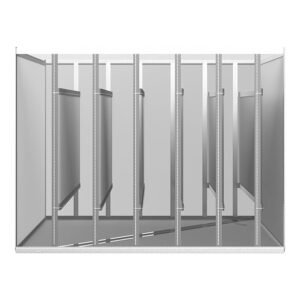 7 Grid Cloth Organizer Drawer Storage Organizer for Underwear Socks Clothes Closet Drawer Divider Storage Box - Image 3