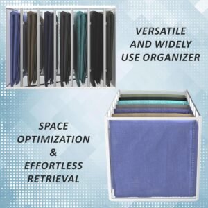 7 Grid Cloth Organizer Drawer Storage Organizer for Underwear Socks Clothes Closet Drawer Divider Storage Box - Image 6