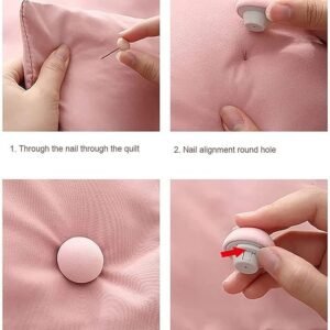 Duvet Clip Bed Sheet Duvet Cover Fixing Clips Anti Slip Bedding Fastener Clips for Quilts Blankets and Comforters - Image 3