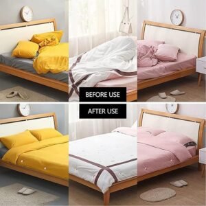 Duvet Clip Bed Sheet Duvet Cover Fixing Clips Anti Slip Bedding Fastener Clips for Quilts Blankets and Comforters - Image 5