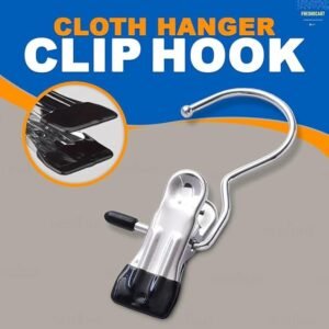 Cloth Clip Hanger Laundry Hanging Rack with Multiple Clips for Drying Socks Underwear Baby Clothes and Small Garments - Image 2