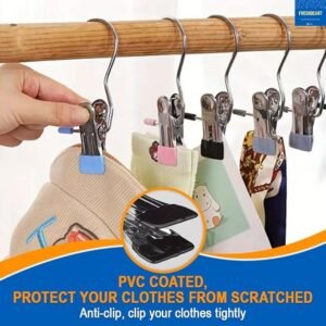 Cloth Clip Hanger Laundry Hanging Rack with Multiple Clips for Drying Socks Underwear Baby Clothes and Small Garments - Image 4