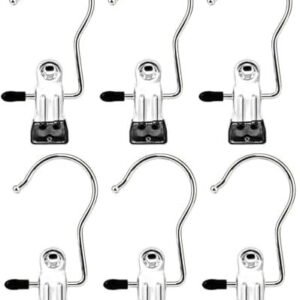 Cloth Clip Hanger Laundry Hanging Rack with Multiple Clips for Drying Socks Underwear Baby Clothes and Small Garments - Image 1