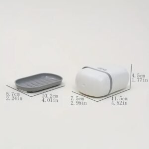 Travel Soap Box Portable Soap Holder Leakproof Soap Storage Case for Bathroom Gym and Travel - Image 5