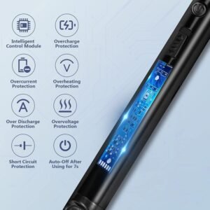 USB Rechargeable Electric Gas Lighter Windproof Flameless Plasma Lighter Portable Electric Arc Lighter for Kitchen BBQ Camping Candle Lighting - Image 7