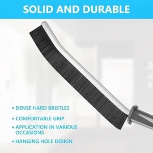Gap Cleaning Brush Narrow Gap Cleaning Tool for Window Tracks Door Rails Corners and Hard to Reach Spaces - Image 4