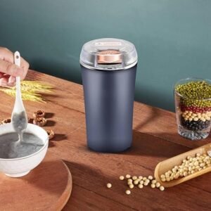 Electric Coffee Grinder Stainless Steel Coffee Bean Grinder Machine for Grinding Coffee Beans Spices and Nuts - Image 2
