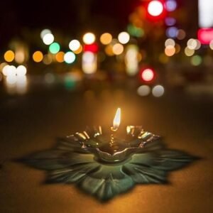 3D Reflection Diya LED Decorative Diya Lamp with Infinity Reflection Effect Festive Decoration Light for Diwali Home Decor - Image 8