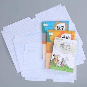 Book Cover Transparent Protective Book Cover for School Books Notebooks and Documents - Image 3