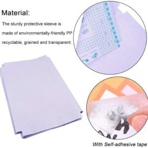 Book Cover Transparent Protective Book Cover for School Books Notebooks and Documents - Image 7