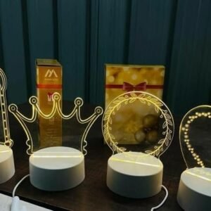 Acrylic Message Board LED Light Up Writing Board Reusable Message Display Board for Notes and Decoration - Image 1