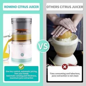 Electric Citrus Juicer Automatic Orange Lemon Juicer Machine for Fresh Juice Extraction Kitchen Fruit Juicing Appliance - Image 4