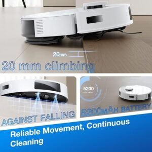 Cleaning Robot Automatic Floor Cleaning Robot Smart Vacuum Sweeping Robot for Dust Cleaning Home Office Floor Maintenance - Image 8