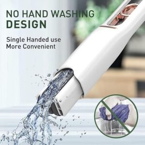Mini Mop Compact Cleaning Mop with Sponge Head for Table Glass Window Kitchen and Small Surface Cleaning - Image 4