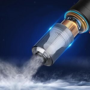 3 in 1 Vacuum Cleaner Portable Handheld Vacuum Cleaner Blower and Suction Device for Car Home Cleaning - Image 2