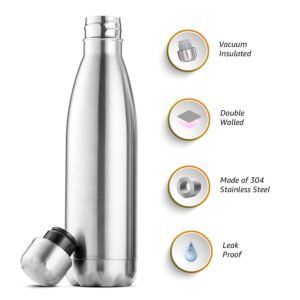 500ML Hot and Cold Vacuum Insulated Water Bottle Stainless Steel Thermal Bottle for Office Travel and Outdoor Use - Image 7