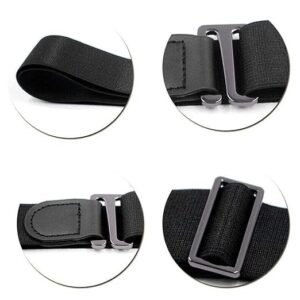 Shirt Tucker Belt Adjustable Shirt Stay Belt for Keeping Shirt Tucked Neatly Inside Pants Professional Appearance Accessory - Image 3