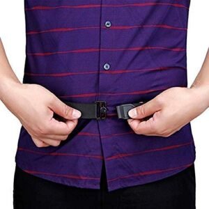 Shirt Tucker Belt Adjustable Shirt Stay Belt for Keeping Shirt Tucked Neatly Inside Pants Professional Appearance Accessory - Image 6