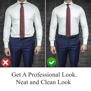 Shirt Tucker Belt Adjustable Shirt Stay Belt for Keeping Shirt Tucked Neatly Inside Pants Professional Appearance Accessory - Image 8