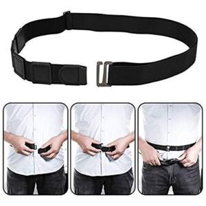 Shirt Tucker Belt Adjustable Shirt Stay Belt for Keeping Shirt Tucked Neatly Inside Pants Professional Appearance Accessory - Image 1
