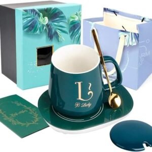 Full Set Coffee Warmer Set Electric Mug Warmer with Cup for Keeping Coffee Tea Milk Warm on Desk - Image 3