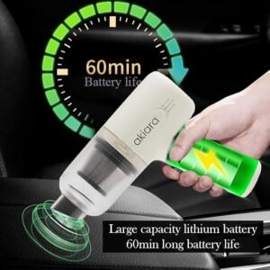 2 In 1 Vacuum Cleaner Portable Handheld Vacuum Cleaner with Blower Function for Car Interior Home Dust Cleaning - Image 5