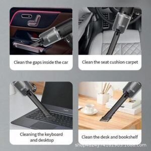 2 In 1 Vacuum Cleaner Portable Handheld Vacuum Cleaner with Blower Function for Car Interior Home Dust Cleaning - Image 8