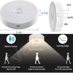 Body Induction Lamp Motion Sensor Light Automatic LED Motion Activated Light for Closet Cabinet Staircase and Hallway Lighting - Image 2