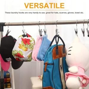 Cloth Hanger Hooks Space Saving Hanger Connector Hooks for Closet Organization Clothes Hanging Storage - Image 4