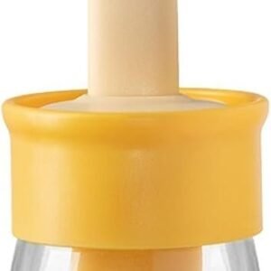 Oil Dispenser Bottle with Silicone Basting Brush Kitchen Oil Bottle with Brush for Cooking BBQ Baking and Food Preparation - Image 1
