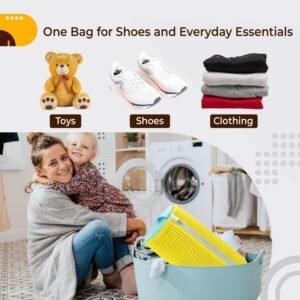 Shoe Washing Machine Bag Laundry Mesh Bag for Washing Shoes Safely in Washing Machine - Image 4