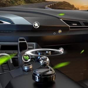 Solar Car Air Freshener Rotating Aromatherapy Diffuser with Solar Powered Fan for Car Interior Fragrance and Decoration - Image 9