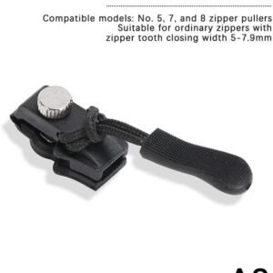 Zipper Repair Kit Universal Zipper Replacement Kit for Jackets Bags Luggage and Clothing with Multiple Zipper Pull Sizes - Image 9