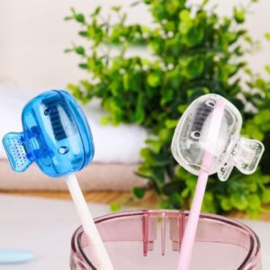 Toothbrush Head Cover Protective Toothbrush Cap Hygienic Travel Toothbrush Cover for Bathroom and Travel Use - Image 4