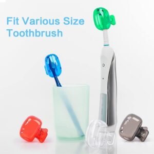 Toothbrush Head Cover Protective Toothbrush Cap Hygienic Travel Toothbrush Cover for Bathroom and Travel Use - Image 5