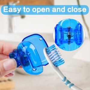 Toothbrush Head Cover Protective Toothbrush Cap Hygienic Travel Toothbrush Cover for Bathroom and Travel Use - Image 7