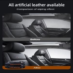 Car Cleaning Wipes Interior Cleaning Disposable Wipes for Dashboard Steering Wheel Plastic Trim and Car Interior Surfaces - Image 5