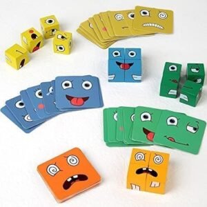 Face Change Cube Puzzle Game Educational Logic Game for Kids and Adults Brain Training Puzzle Toy - Image 7
