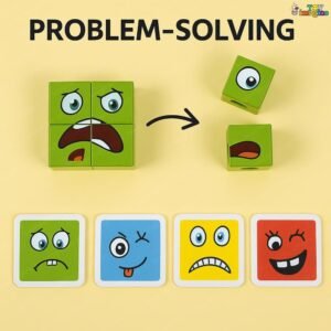 Face Change Cube Puzzle Game Educational Logic Game for Kids and Adults Brain Training Puzzle Toy - Image 8