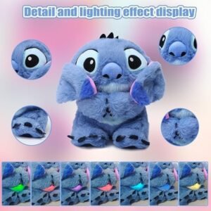 Breathing Koala Plush Toy Calming Breathing Motion Sleep Companion Toy with Soft Plush Material and Relaxing Light for Kids Bedtime Comfort - Image 5