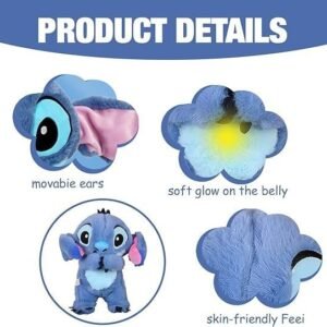 Breathing Koala Plush Toy Calming Breathing Motion Sleep Companion Toy with Soft Plush Material and Relaxing Light for Kids Bedtime Comfort - Image 6