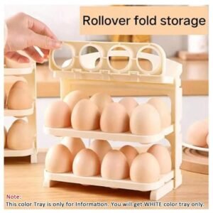 24 Grid Egg Storage Box Refrigerator Egg Organizer Container with Lid for Kitchen Egg Storage and Protection - Image 5