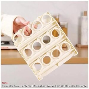 24 Grid Egg Storage Box Refrigerator Egg Organizer Container with Lid for Kitchen Egg Storage and Protection - Image 6