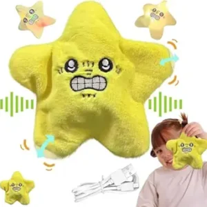 Angry Starfish Toy Funny Squeeze Starfish Stress Relief Toy Soft Squishy Desk Toy for Kids and Adults Stress Relief Fidget Toy - Image 1