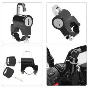 Motorcycle Helmet Lock Security Lock for Motorcycle Helmet Anti Theft Helmet Lock for Bikes Scooters and Motorcycles - Image 4