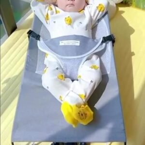 Baby Bouncing Chair Infant Bouncer Seat Comfortable Baby Rocking Chair with Safety Harness for Relaxation and Playtime - Image 1