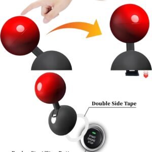 Car Push Button Rocker Switch Universal Automotive Push Button Switch for Car Dashboard Electrical Accessories Control - Image 9